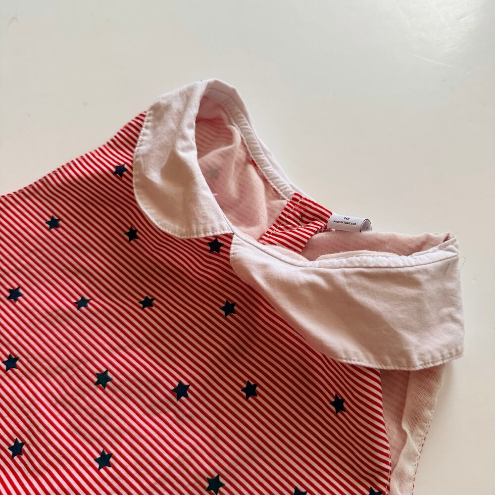 Janie and Jack Americana Dress - Girls Size 10 - Picture 6 of 7